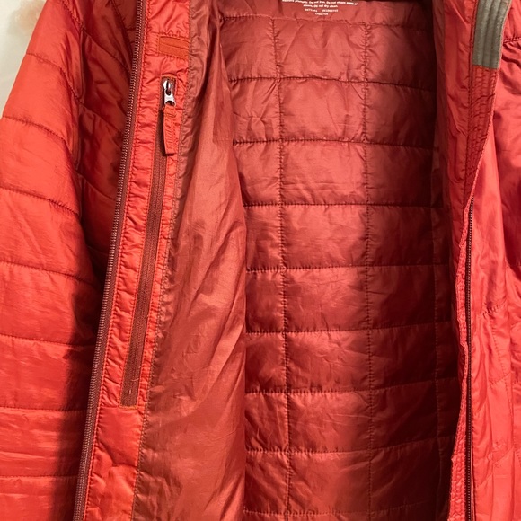 LL Bean light jacket in brick orange - Picture 5 of 8
